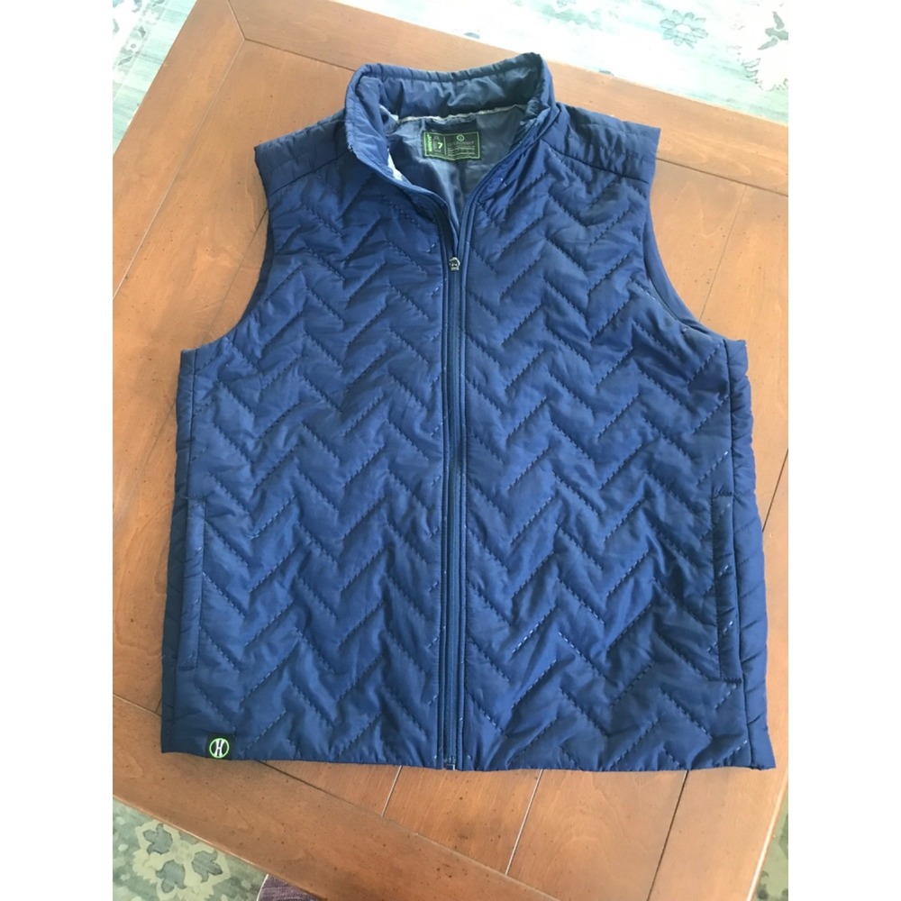 Navy‎ Holloway 229513 Men's Repreve Eco Vest Size Large
